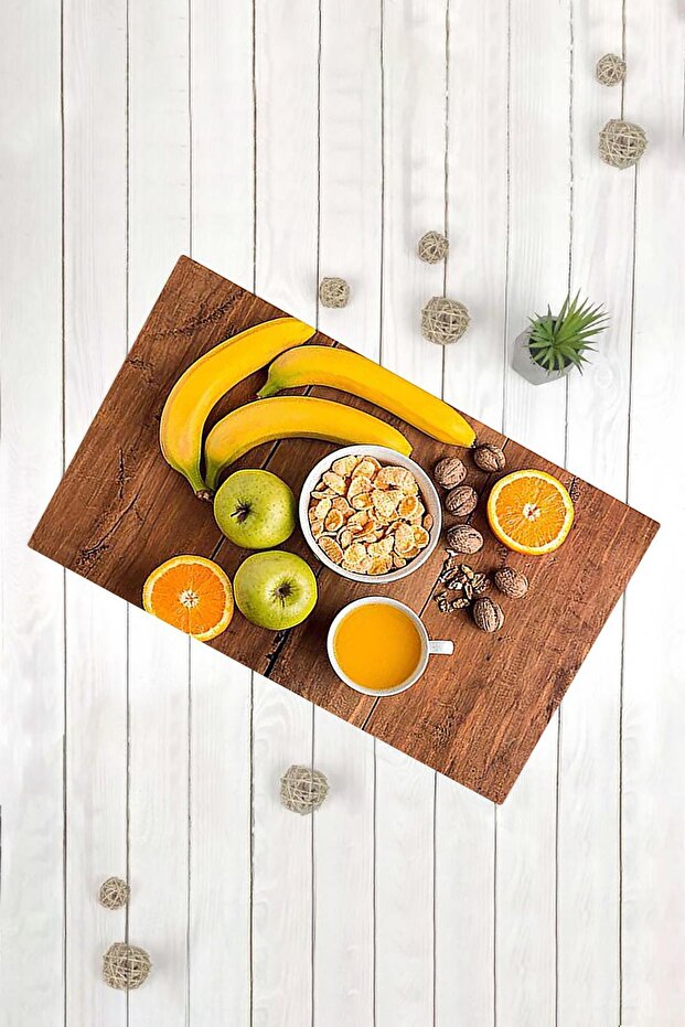 سجادة باب مزخرفة متعددة الأغراض بالفواكه - 1