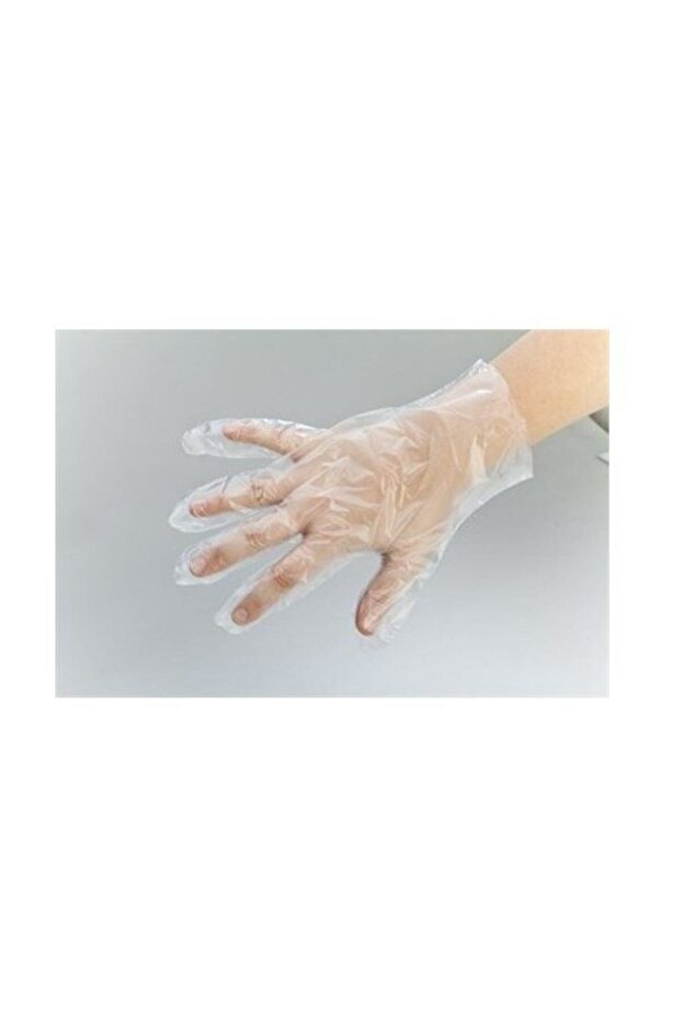 Şeffaf Eldiven 100 Adet - 1