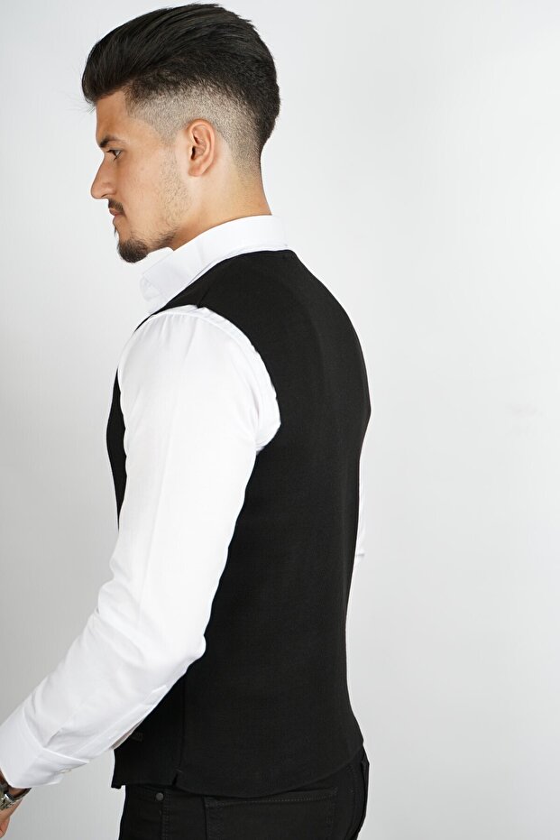 Cepken Yelek Siyah - 3