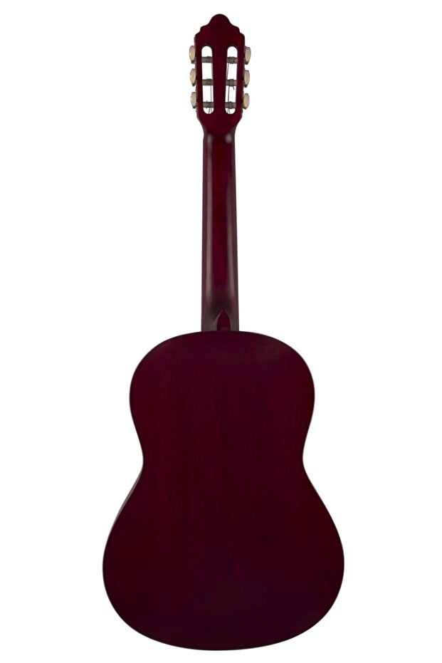 VC204TWR Klasik Gitar, Şarap Kırmızısı + Kılıf + Pena - 2