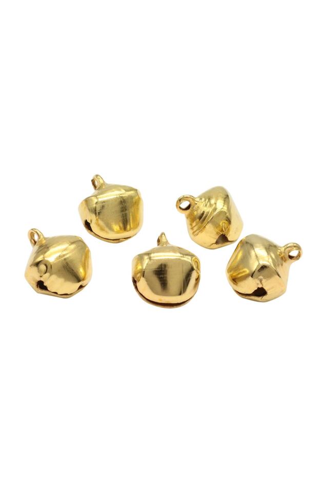 25 Pieces 10mm Gold Color Handled Bell, Bell, Rattle, Metal Amigurumi Bell, Jewelry Accessory Making