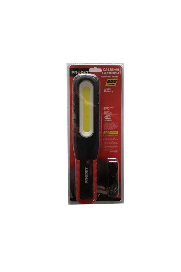 800 Lümen Mıknatıslı Kancalı Çalışma Lambası D11010004 - 1