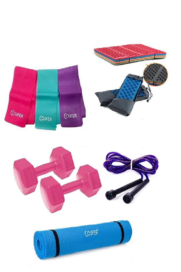 5 Parça Pilates Seti -vgtkn