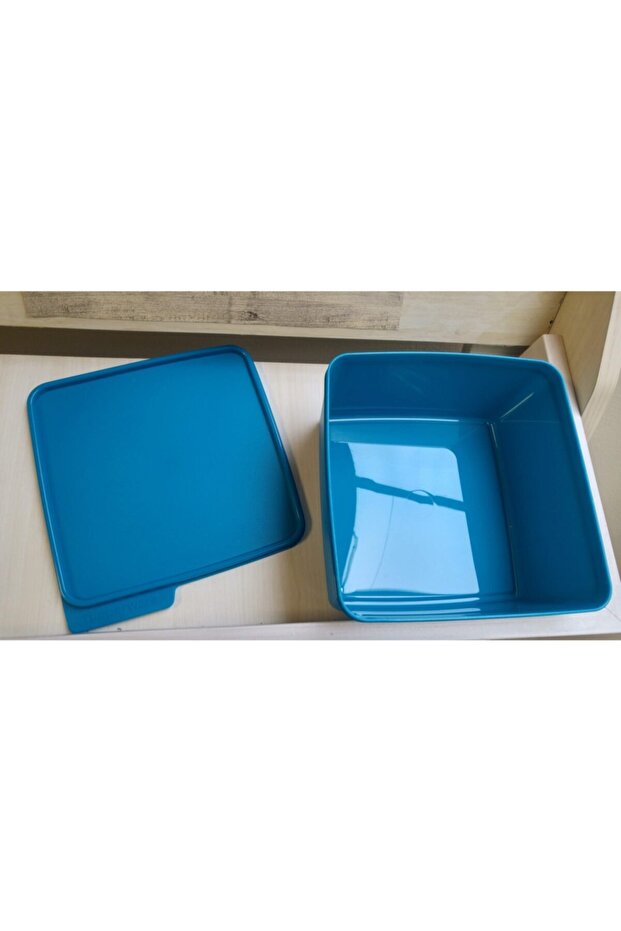 حاوية تخزين مستطيلة ملونة سعة 2.5 لتر - 5