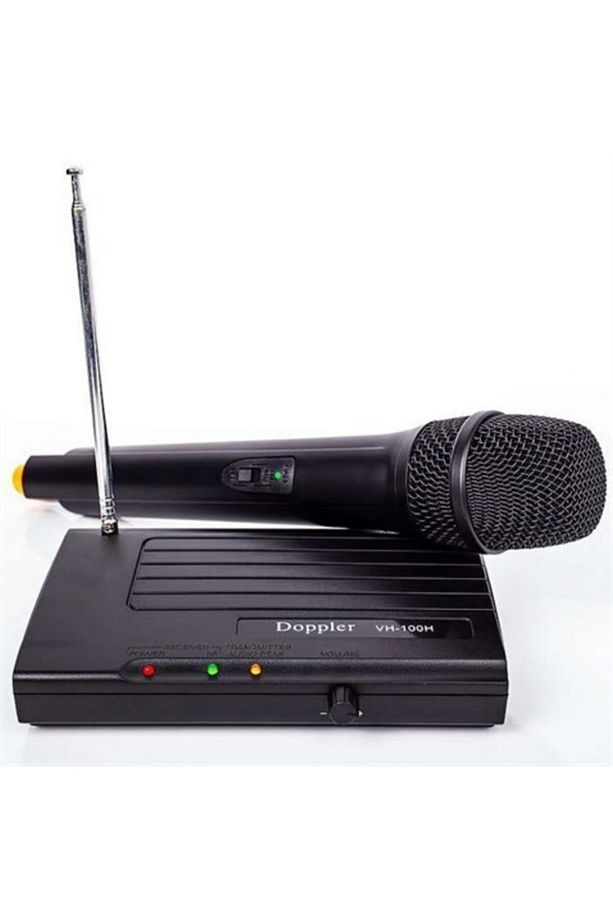 Vh-100h Vhf Band Tek El Telsiz Mikrofon - 1