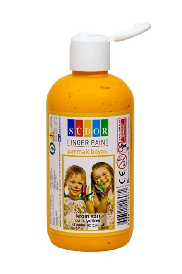 Parmak Boya ( 250 ml ) Krom Sarı - 1