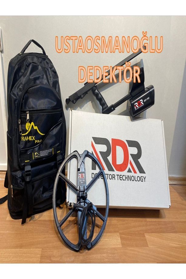 Ustaosmanoğlu dedektör Rdr Deep Pro 32 cm Başlık(EKİPMAN ÇANTASI HEDİYE) - 1