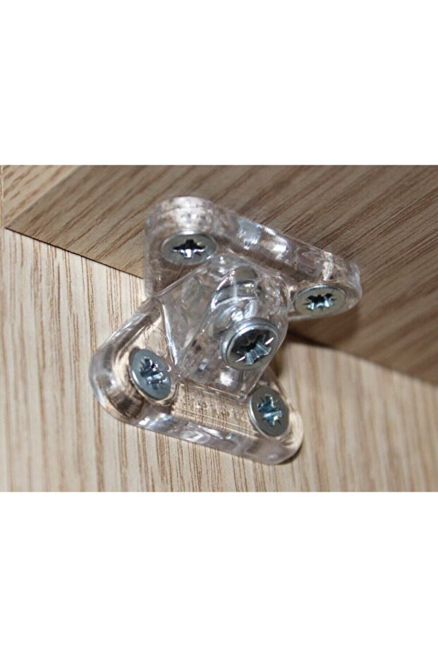 وصلة T شفافة (سحب) (100 قطعة) - 1