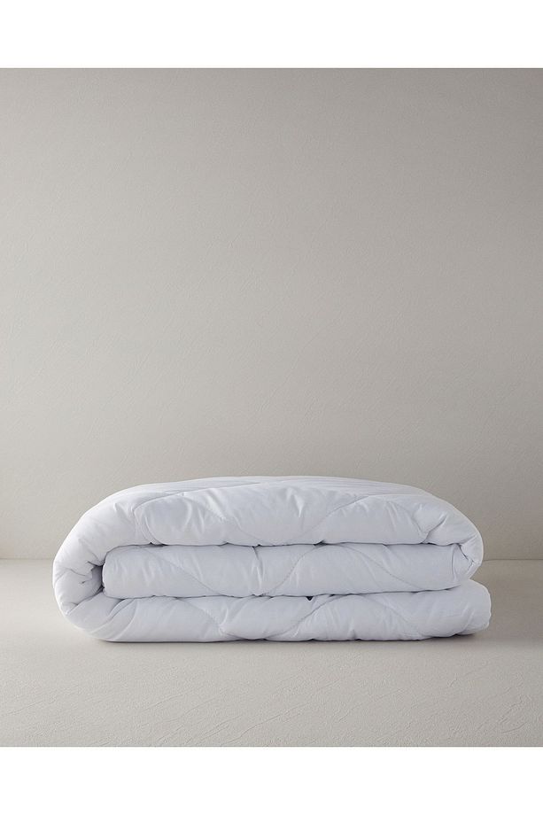 Siesta Mikrofiber Çift Kişilik Yorgan Beyaz - 4