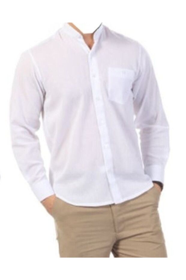 Şile Bezi Gömlek Beyaz - 1