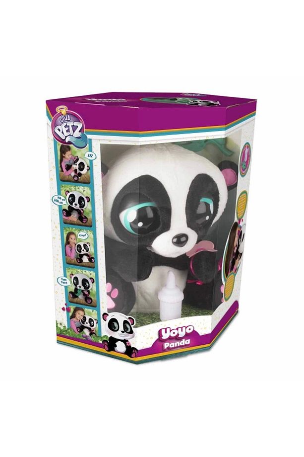 İME Toys Yoyo Panda İnteraktif Peluş S00009519 SUNMAN - 5
