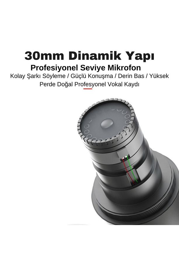 Vhf Kablosuz Profosyonel El Mikrofonu Çok Amaçlı Cami Okul Sanatçılar Için Mikrofon - 7