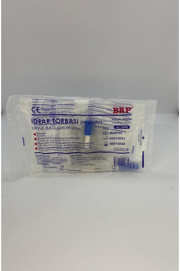 İdrar Torbası Pp Valflı 50li Paket - 1