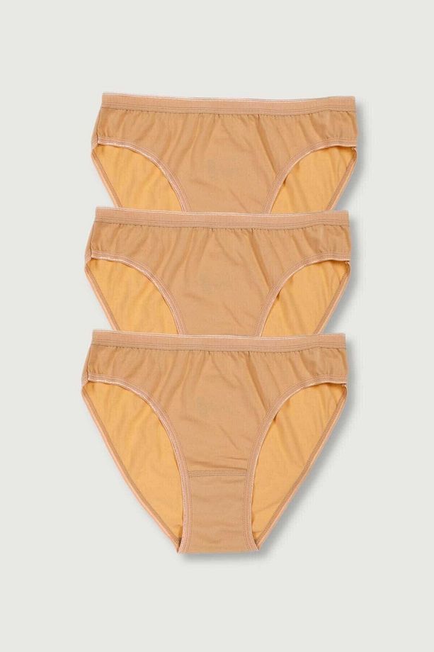 Kadın Ten 3'lü Paket  Bikini Külot ELF568T0635CCM3 - 1