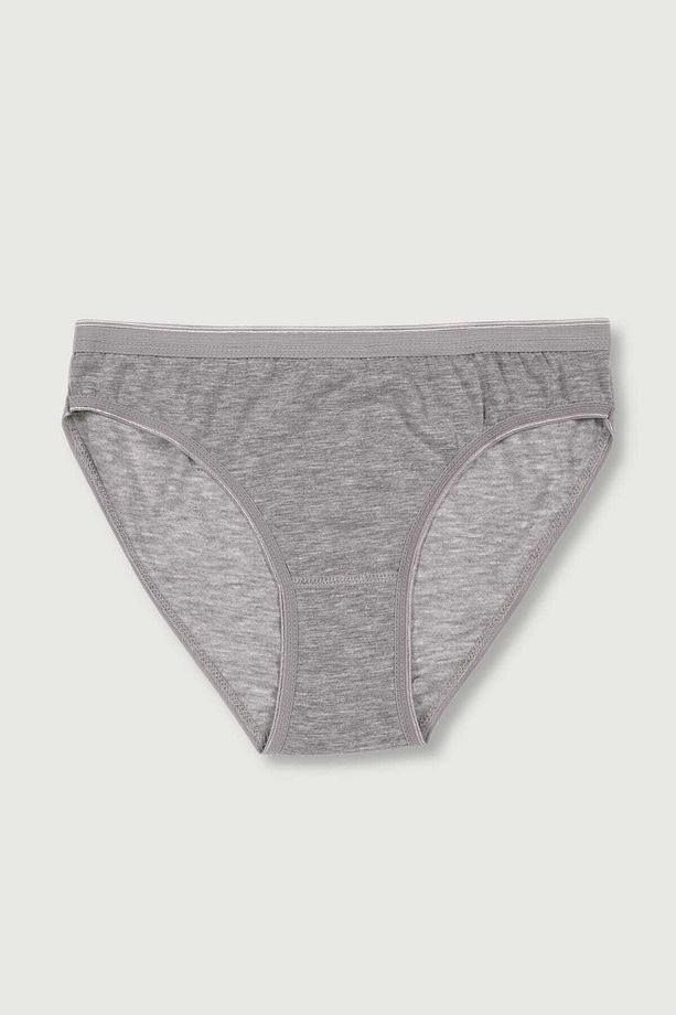 Kadın Gri 3'lü Paket  Bikini Külot ELF568T0635CCM3 - 3