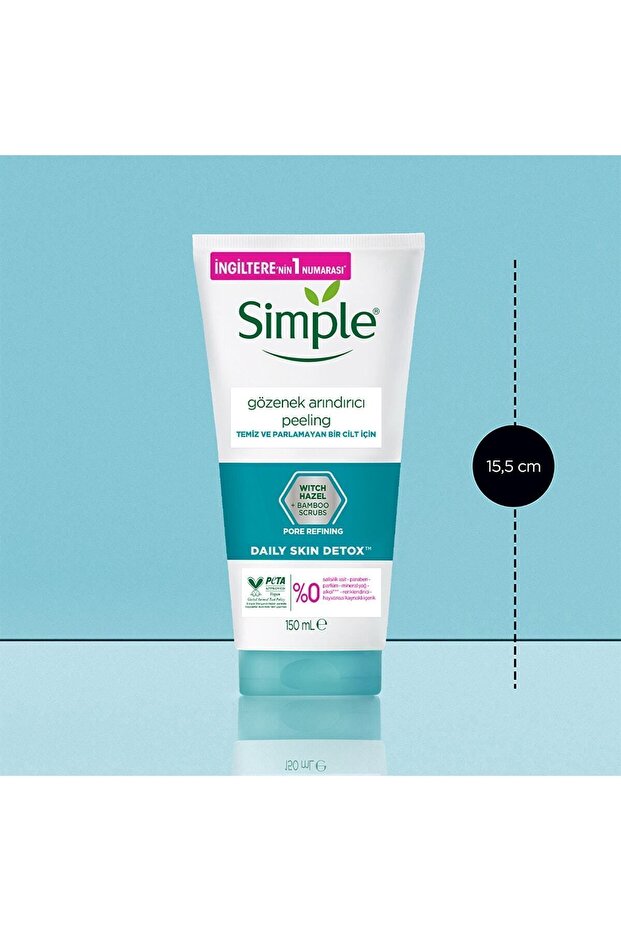 Daily Skin Detox Gözenek Arındırıcı Peeling Temiz Ve Parlamayan Bir Cilt İçin 150 ml - 7