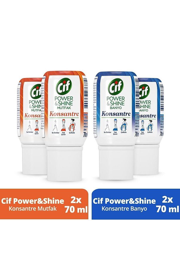 Konsantre Kapsül Mutfak Ve Banyo Temizleyici 10 Kat Konsantre 70ml 2adetml X2 - 1