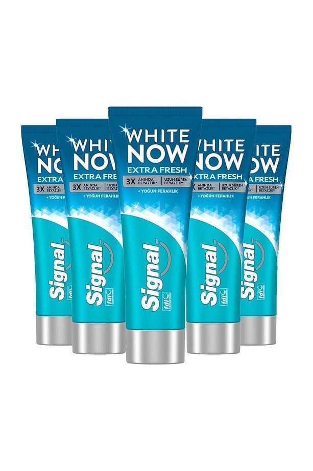 Diş Macunu White Now Extra Fresh Anında Beyazlık Ve Ferahlık 75 ml X5 - 2