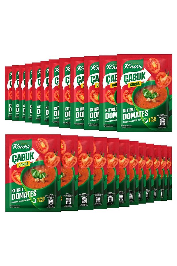 Kıtırlı Domates Çabuk Çorba 22 gr X 24 Adet - 2