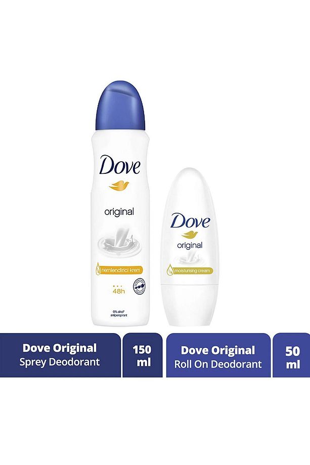 Kadın Sprey Deodorant Original 150 ml Kadın Roll On Deodorant Original 50 ml - 1
