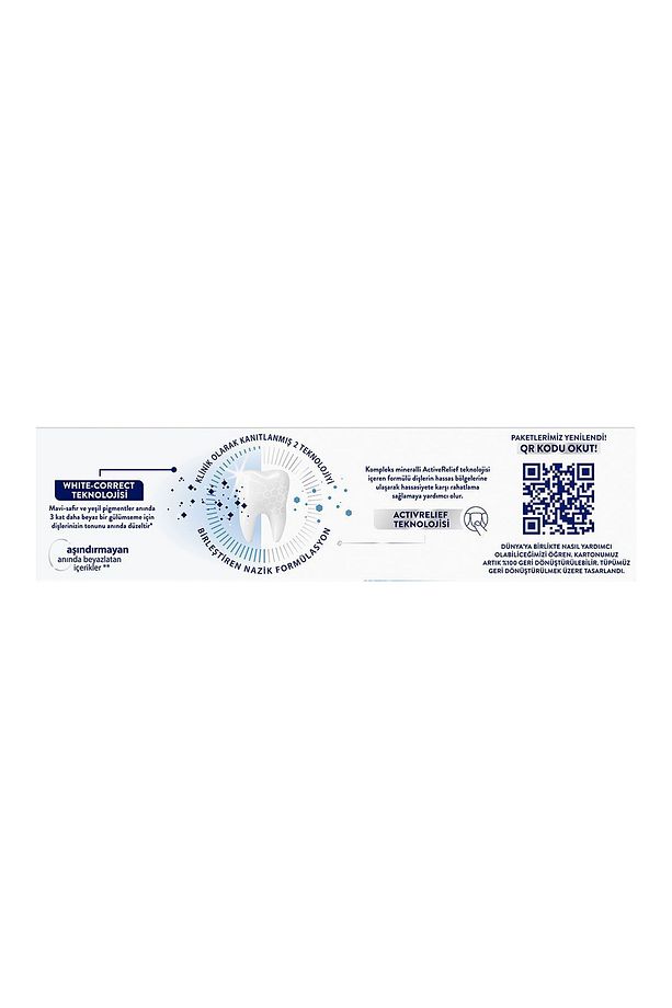 White Now Diş Macunu Sensitive Hassasiyete Karşı Rahatlama 75 ml X5 - 7