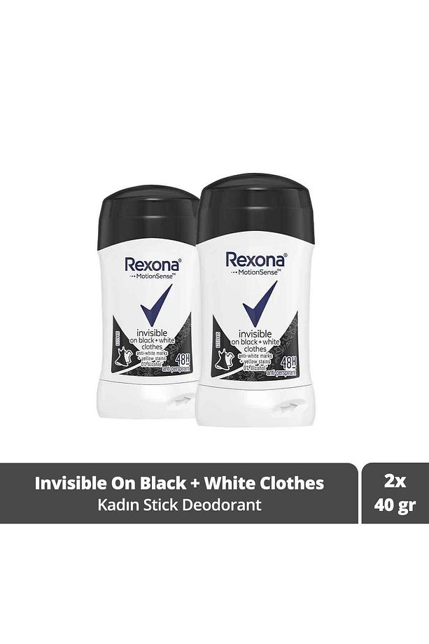 Motion Sense Kadın Stick Deodorant Invisible On Black + White Clothes 40 g X 2 Adet - 1