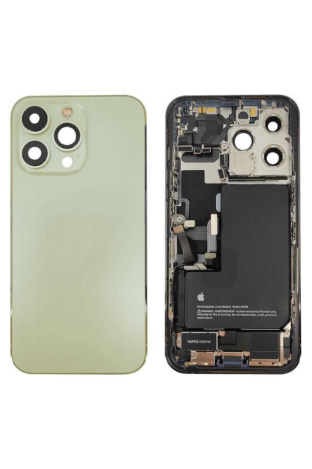 Teknonet Iphone 13 Pro Max Uyumlu Dolu Kasa Çıkma - Gold - 1