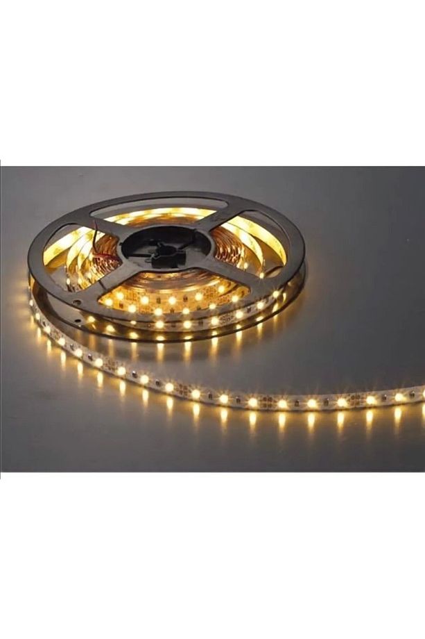 Mutfak Tezgah Üstü Için 5 M Amber Şerit Led 12v Adaptör Tak Çalıştır Aç Kapa Anahtar 3 Çip - 1