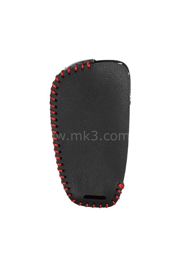 Audi A1 A3 A4 A5a 6a A7 Q3 Q5 Q7 3 Buton Sustalı Deri Anahtar Kılıfı 1.Ci Kalite - 2