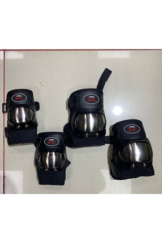 طقم وسائد للركبة والكوع من التيتانيوم موديل واحد - 1