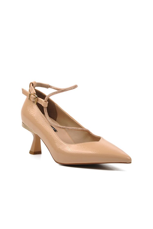 22241530 Beige Women's Evening Shoes