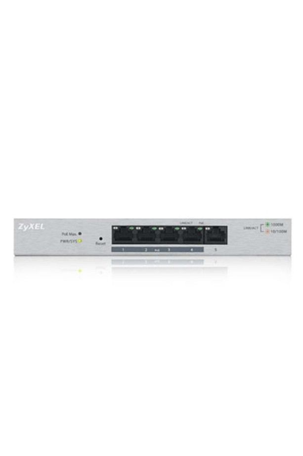GS1200-5HP V2 Web Yönetilebilir 5 Port Gigabit Switch (4 Port PoE - 60Watt) - 3