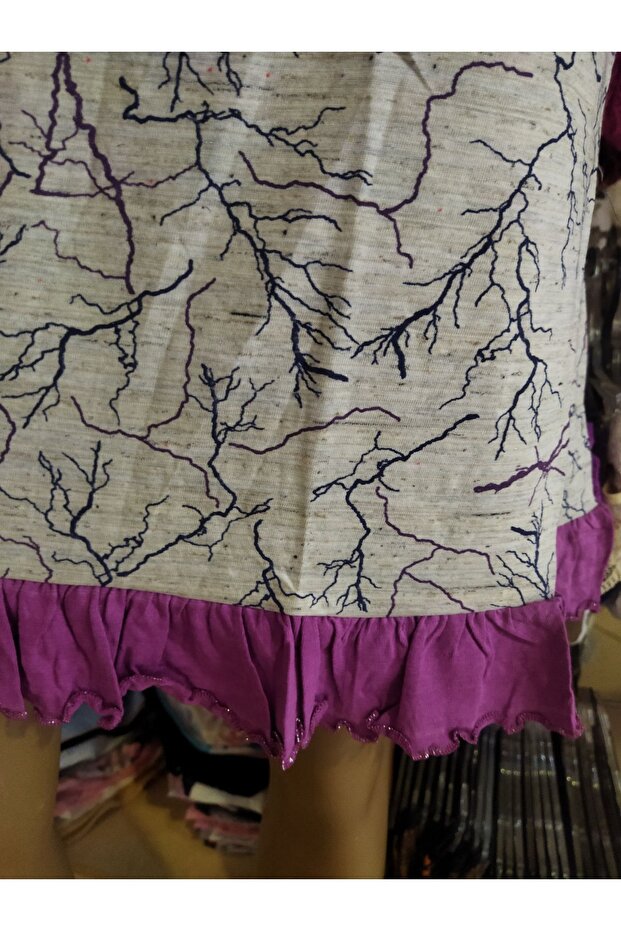 Printed Nightgown - 4
