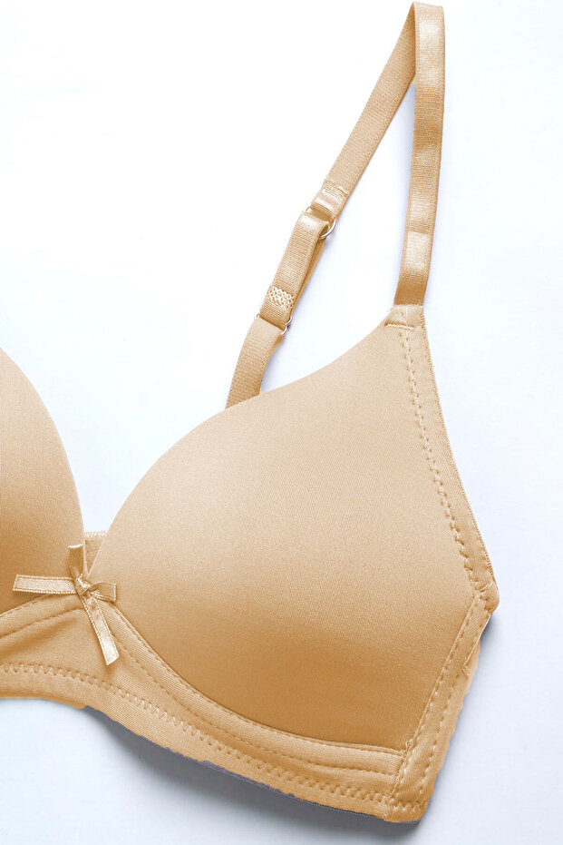Young Girl Practice Combed Cotton Bra Cotton Soft Cup Underwear