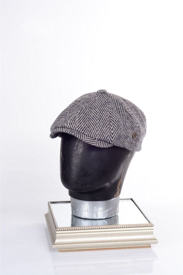 Winter Model Italian Pattern Men's Cap Hat - 2