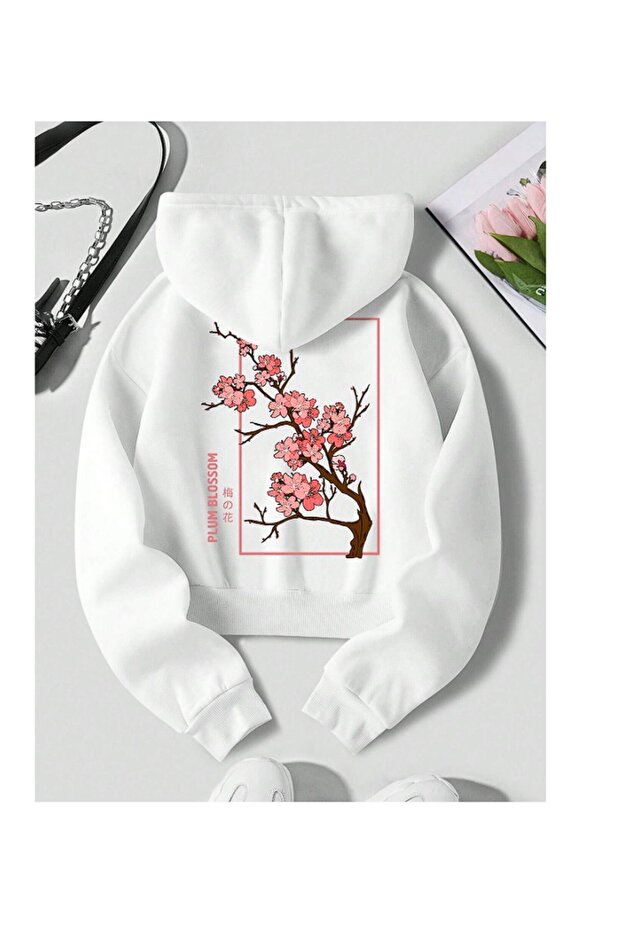 Authentic Flower Printed Sweetshirt - 1