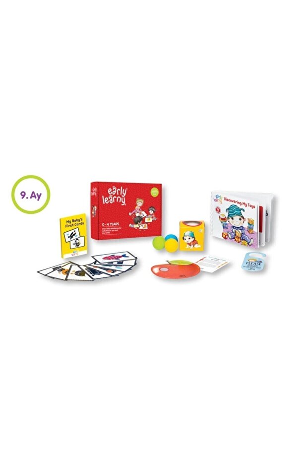 Ingilizce Bebek Eğitim Seti 9. Ay - 4