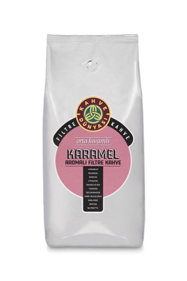 Karamel Aromalı Filtre Kahve Çekirdek 1 kg - 1