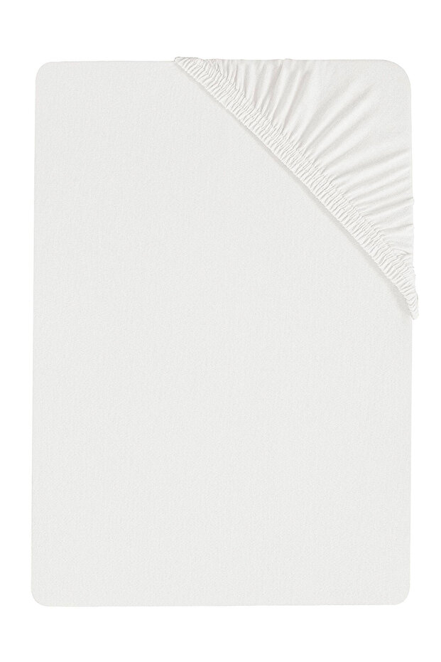 80 X 200 cm Plain Cotton Single Elastic Fitted Combed Cotton Bed Sheet