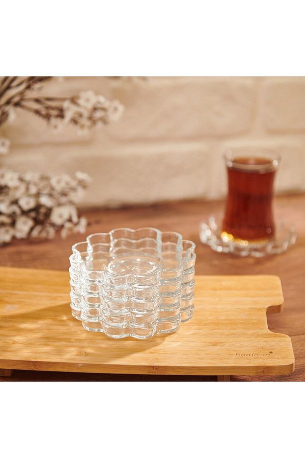 Papatya 6'lı Çay Tabağı - 3