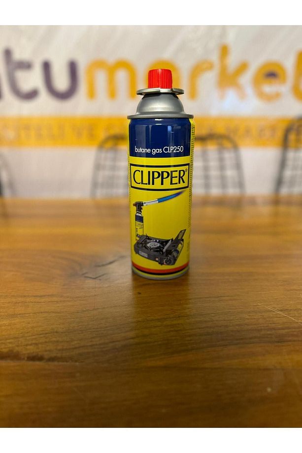Ocak Çakmağı 400 ML Buton Gazı CLP250 - Taşınabilir Ocak Tüpü 1 adet - 1