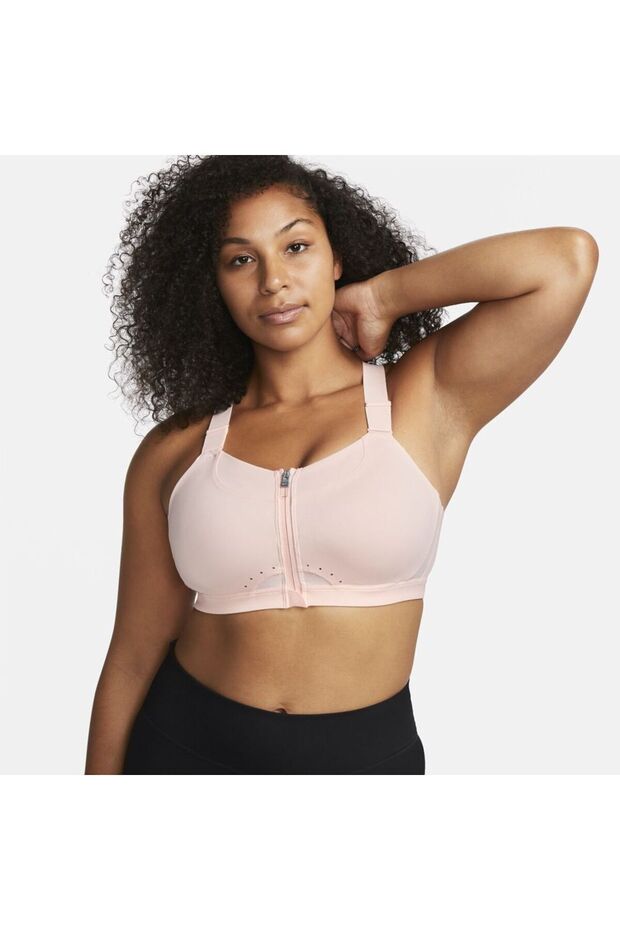 Dri-Fit Alpha High-Support Padded Zip Training Kadın Bra - 3