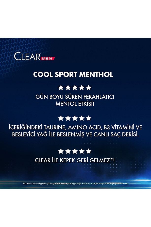 Erkek Sprey Deodorant Dark Temptation 48 Saat Etkileyici Koku 150 ml X 3 + Clear Şampuan 180 ml - 8