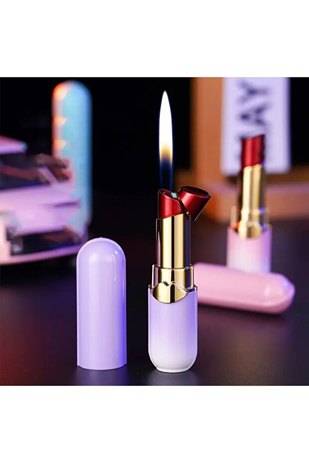 Ruj görünümlü gazlı çakmak - 2