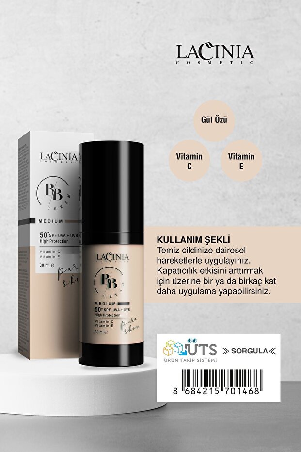 BB Cream Medium 30Ml 50 SPF - 3
