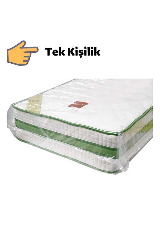 Ultra Kalın (130X242) Tek Kişilik Yatak Koruma Poşeti Taşıma Taşınma Saklama Poşeti - 3