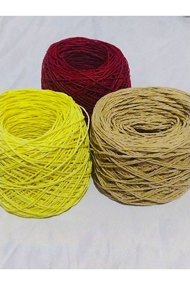 3-Piece String Bag - String, Paper and String Plate Set - 4