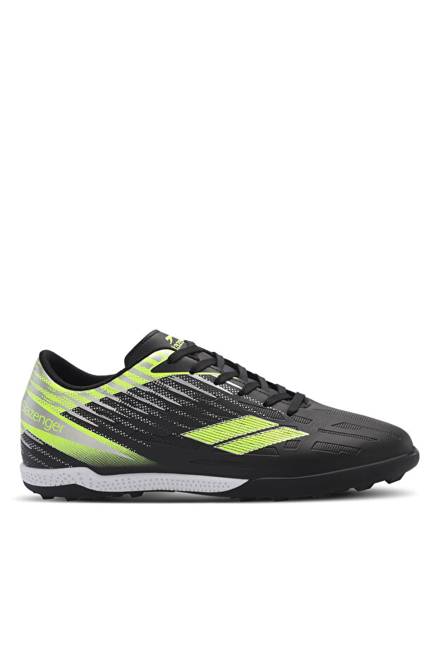 Slazenger CYPRUS Erkek Halı Saha Siyah / Yeşil Futbol Ayakkabısı