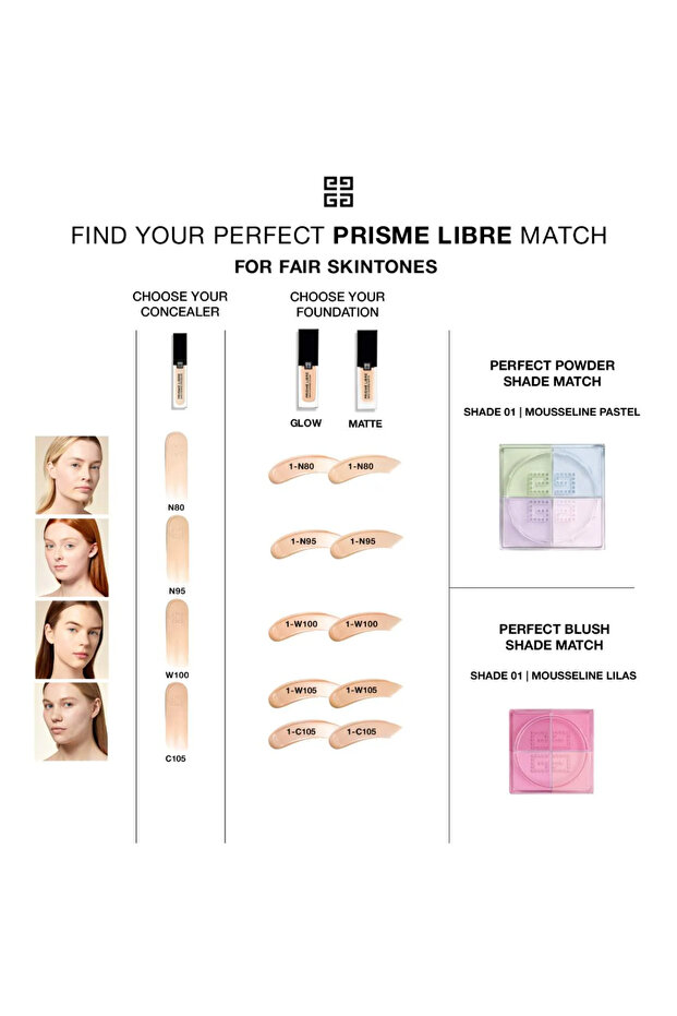 Prisme Libre Skin-Caring Matte Foundation - 4