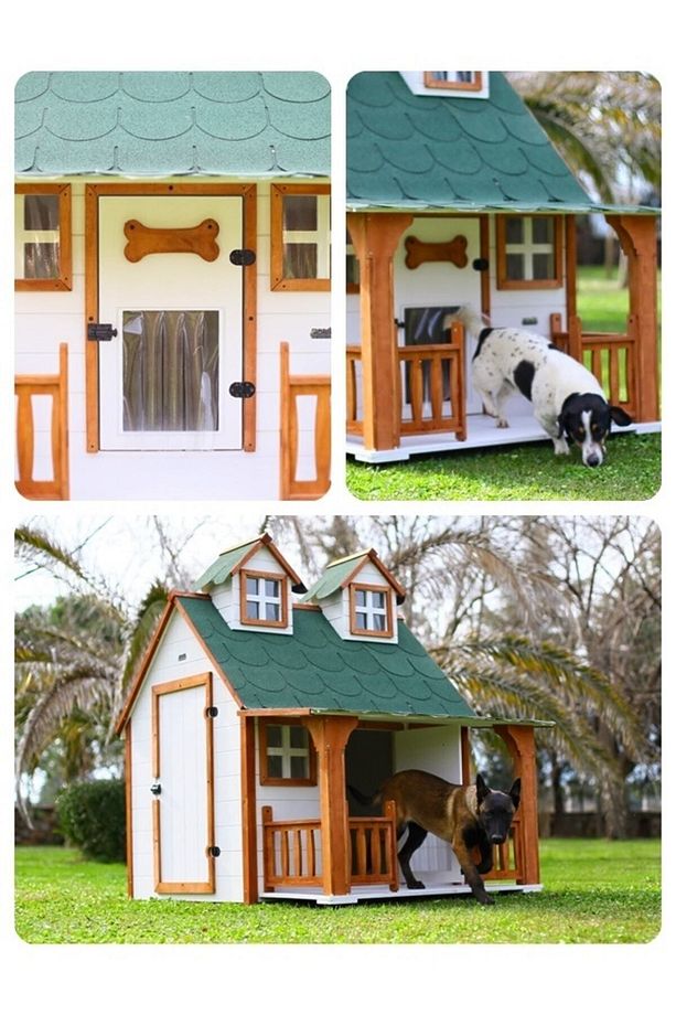 Ultra Lüks Ahşap Köpek Kulübesi (EVİ) - 5